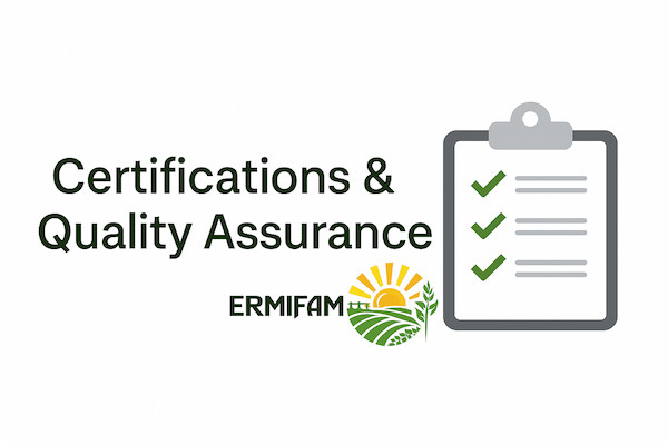 Certifications & Quality Assurance organic fertilizers